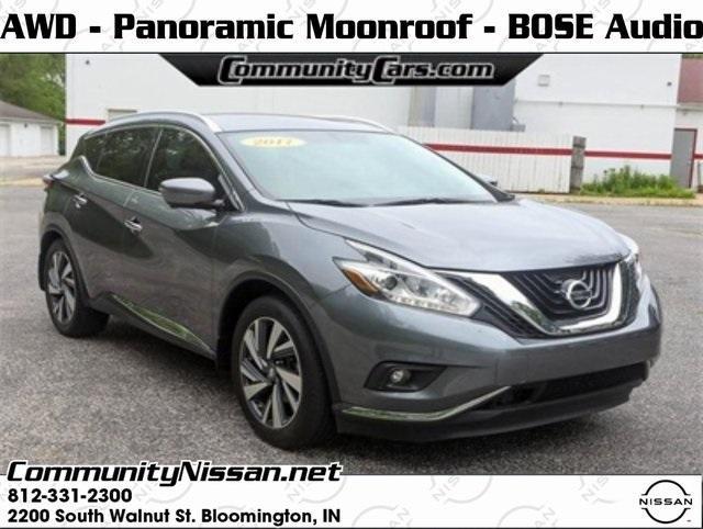 used 2017 Nissan Murano car, priced at $14,388