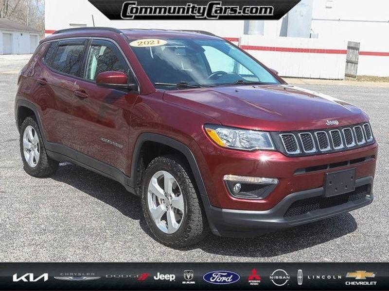 used 2021 Jeep Compass car, priced at $16,000