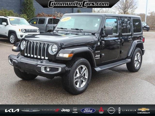 used 2020 Jeep Wrangler Unlimited car, priced at $29,500