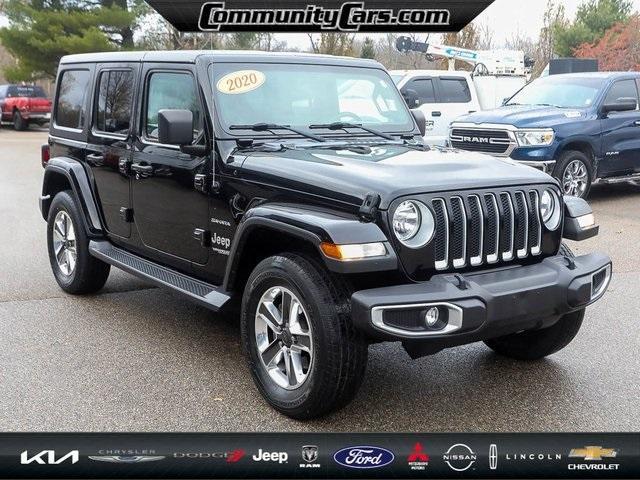 used 2020 Jeep Wrangler Unlimited car, priced at $29,500