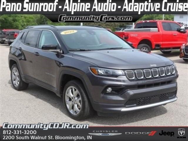 used 2022 Jeep Compass car, priced at $27,200