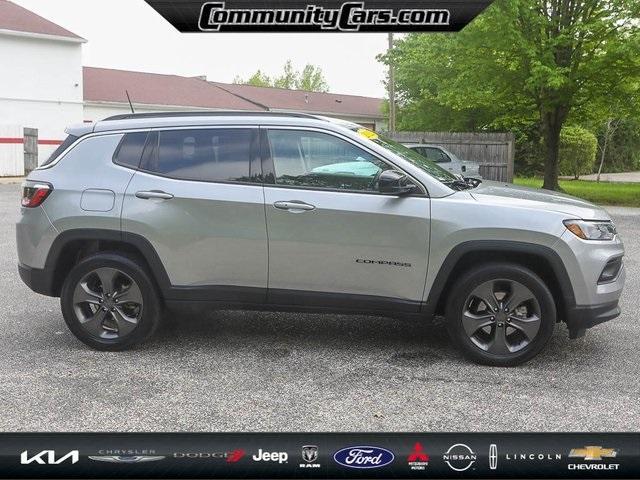 used 2022 Jeep Compass car, priced at $23,082