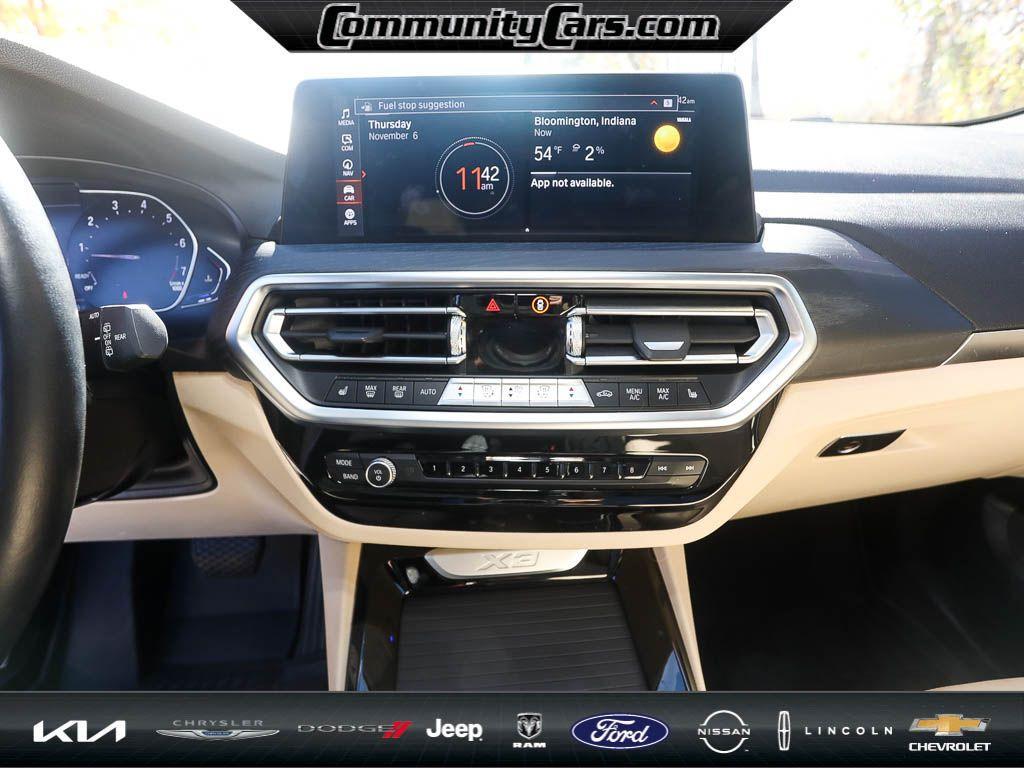 used 2022 BMW X3 car, priced at $24,000