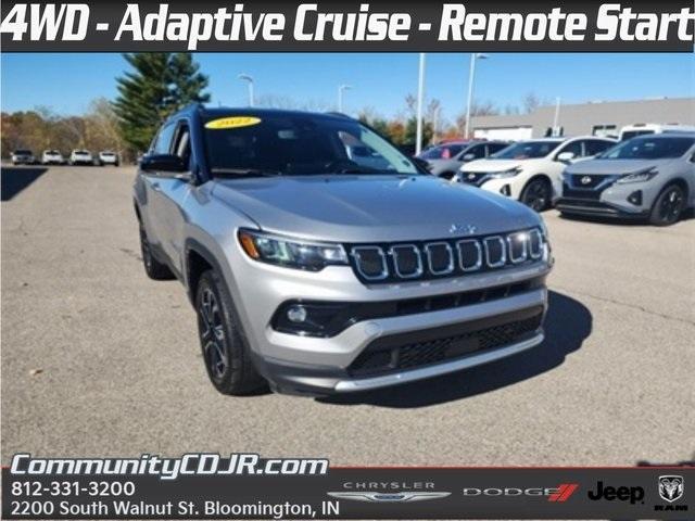 used 2022 Jeep Compass car, priced at $23,800