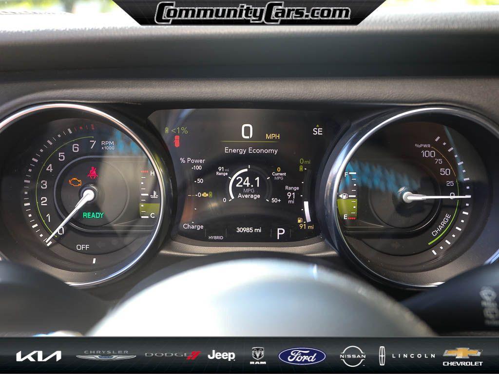 used 2022 Jeep Wrangler Unlimited 4xe car, priced at $38,450