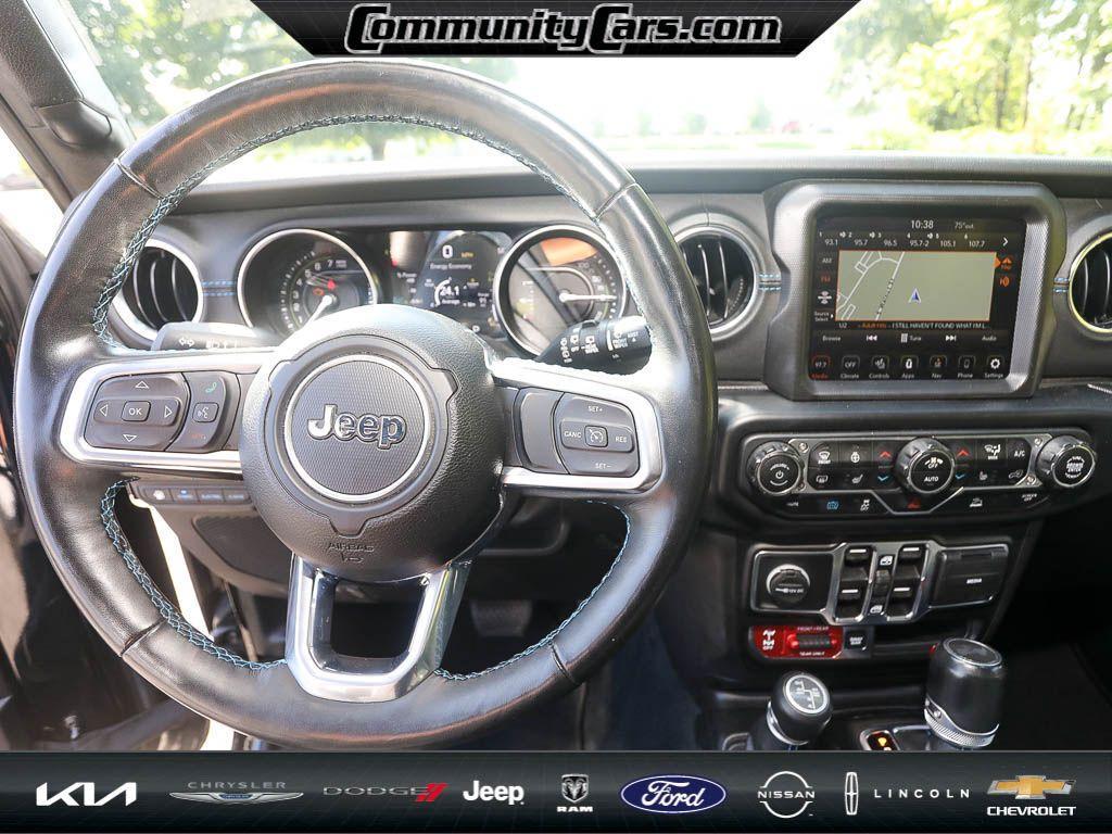 used 2022 Jeep Wrangler Unlimited 4xe car, priced at $38,450