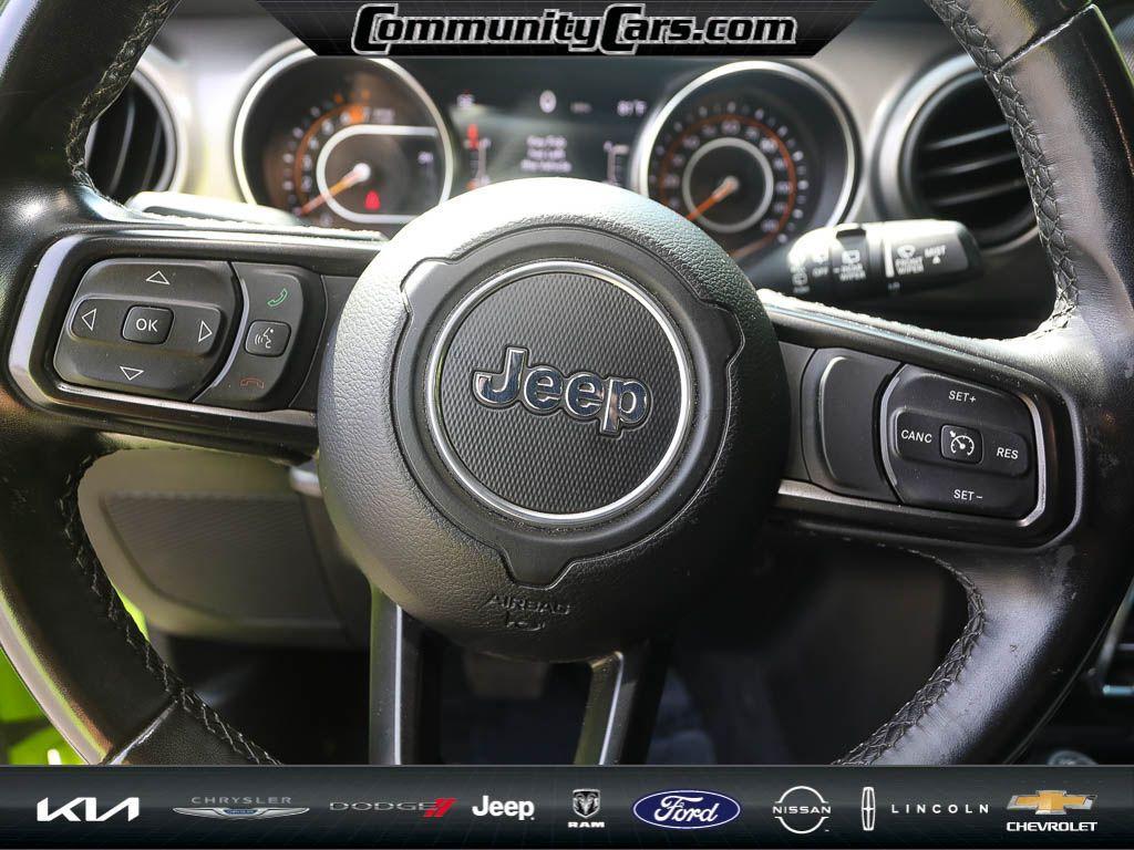 used 2021 Jeep Wrangler Unlimited car, priced at $29,691