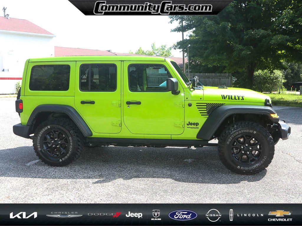 used 2021 Jeep Wrangler Unlimited car, priced at $29,691
