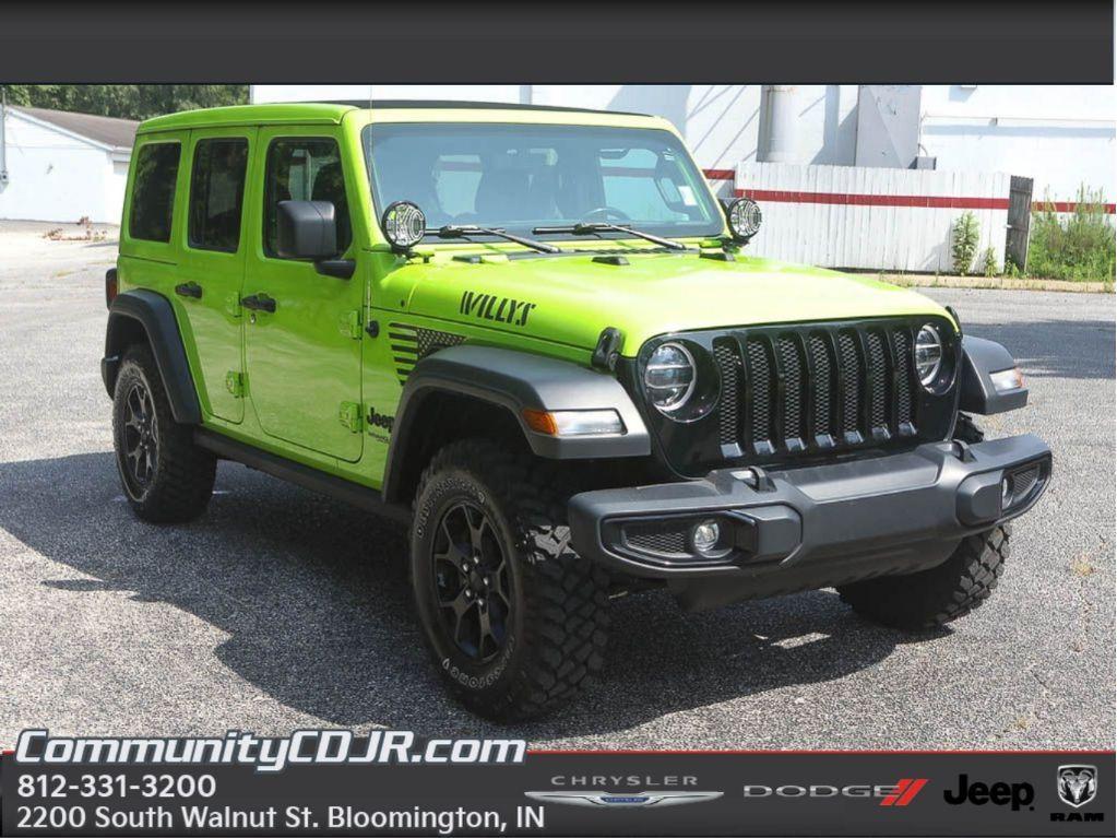 used 2021 Jeep Wrangler Unlimited car, priced at $29,691