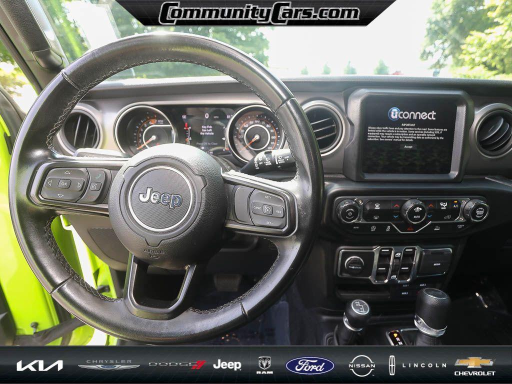 used 2021 Jeep Wrangler Unlimited car, priced at $29,691