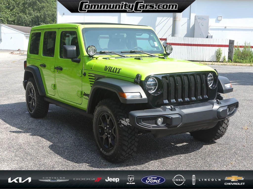 used 2021 Jeep Wrangler Unlimited car, priced at $29,691