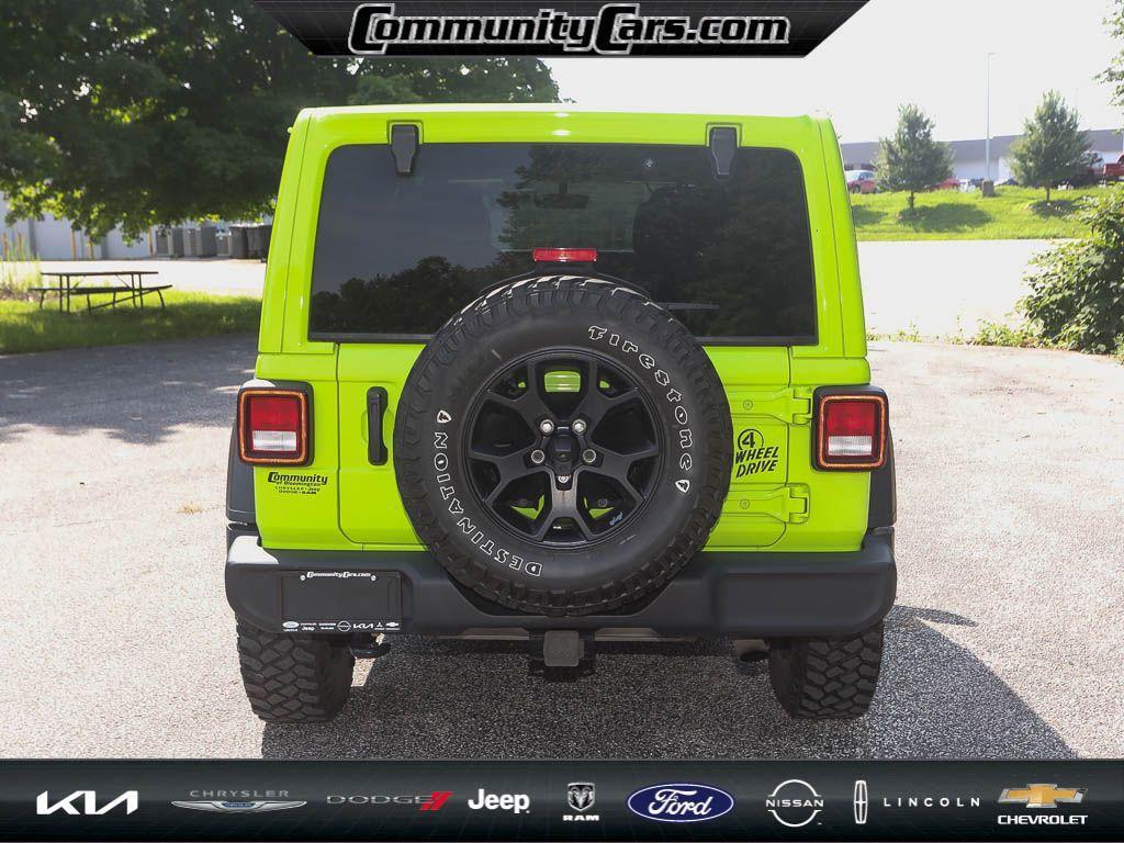 used 2021 Jeep Wrangler Unlimited car, priced at $29,691