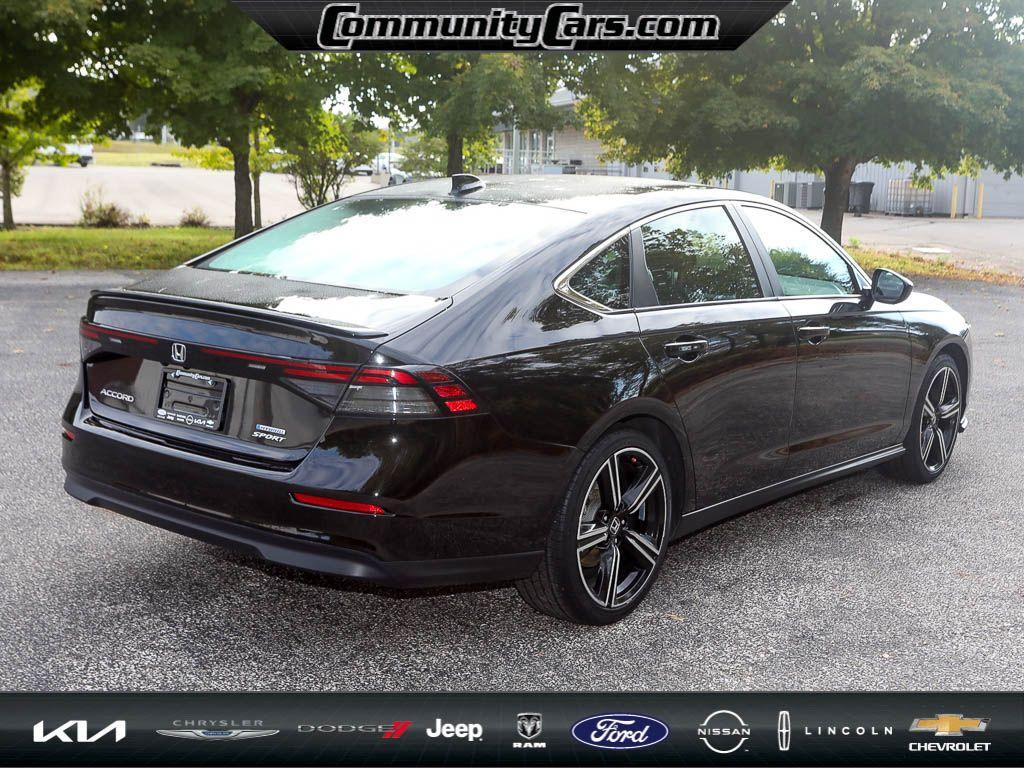 used 2024 Honda Accord Hybrid car, priced at $26,386
