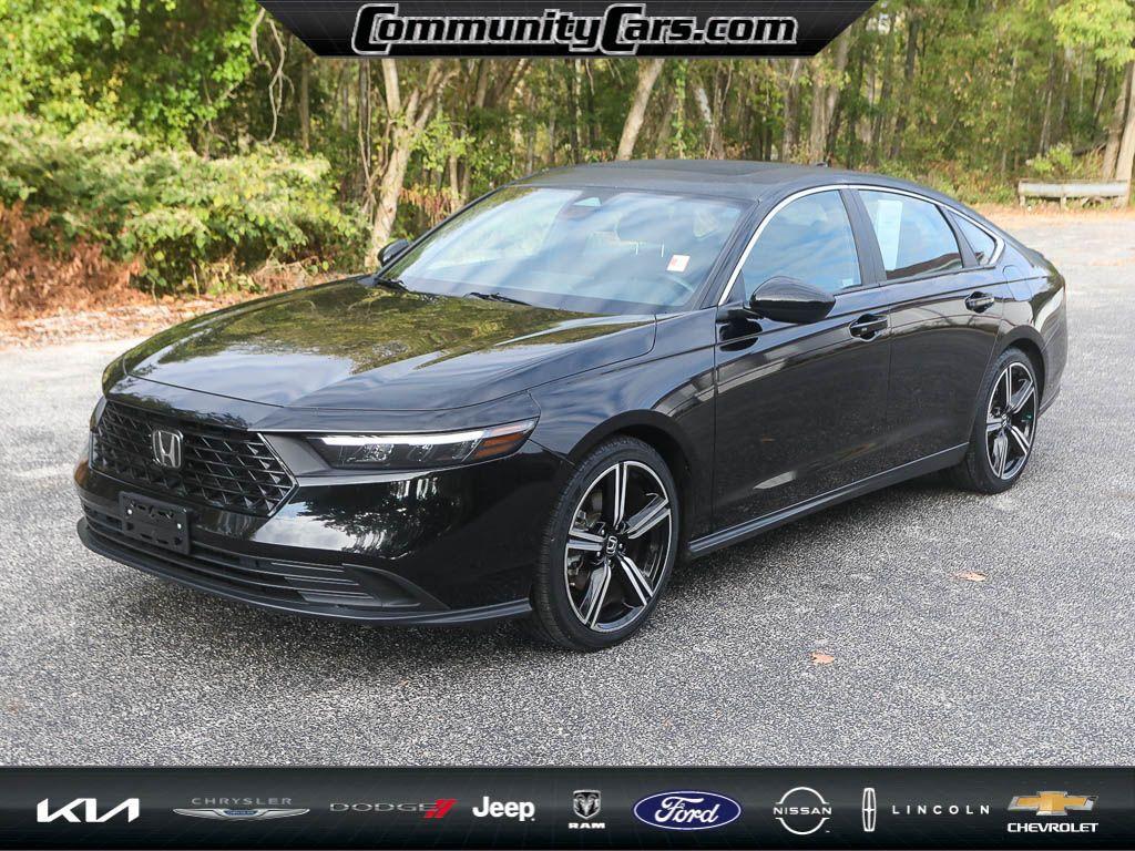 used 2024 Honda Accord Hybrid car, priced at $26,386