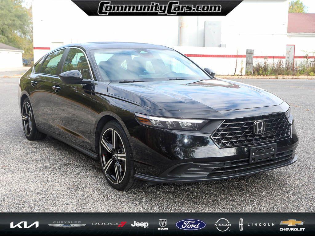 used 2024 Honda Accord Hybrid car, priced at $26,386