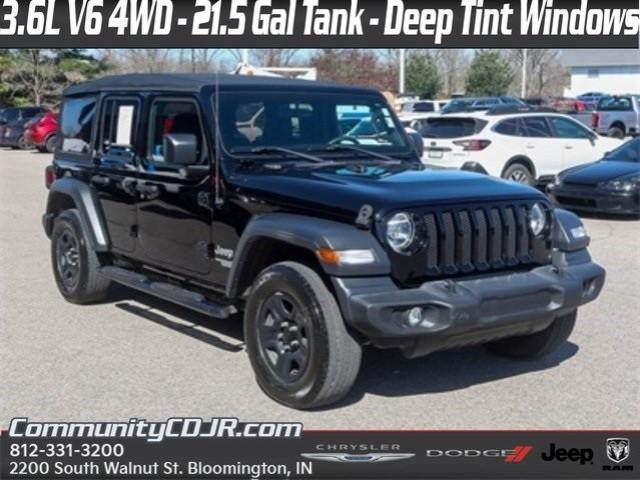 used 2018 Jeep Wrangler Unlimited car, priced at $27,500