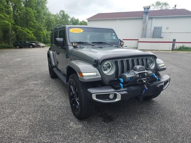 used 2022 Jeep Wrangler Unlimited 4xe car, priced at $31,800