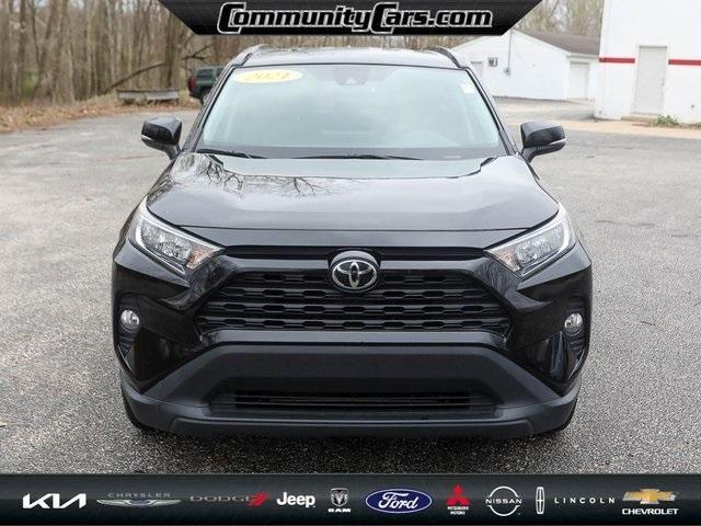used 2021 Toyota RAV4 car, priced at $25,500