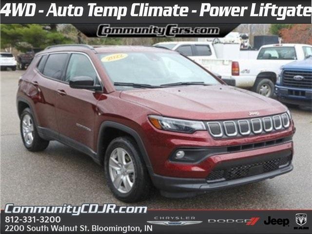 used 2022 Jeep Compass car, priced at $23,200