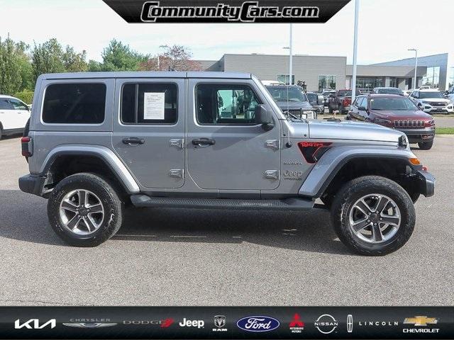 used 2020 Jeep Wrangler Unlimited car, priced at $31,300