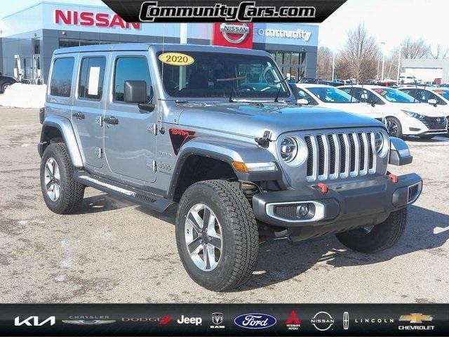 used 2020 Jeep Wrangler Unlimited car, priced at $29,400