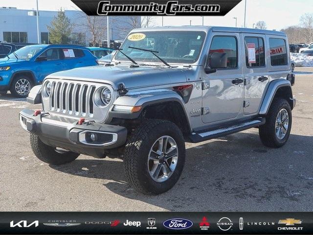 used 2020 Jeep Wrangler Unlimited car, priced at $29,400