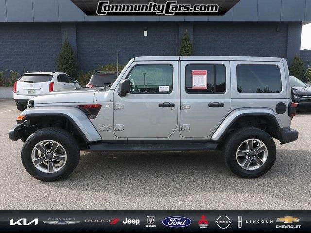 used 2020 Jeep Wrangler Unlimited car, priced at $31,300