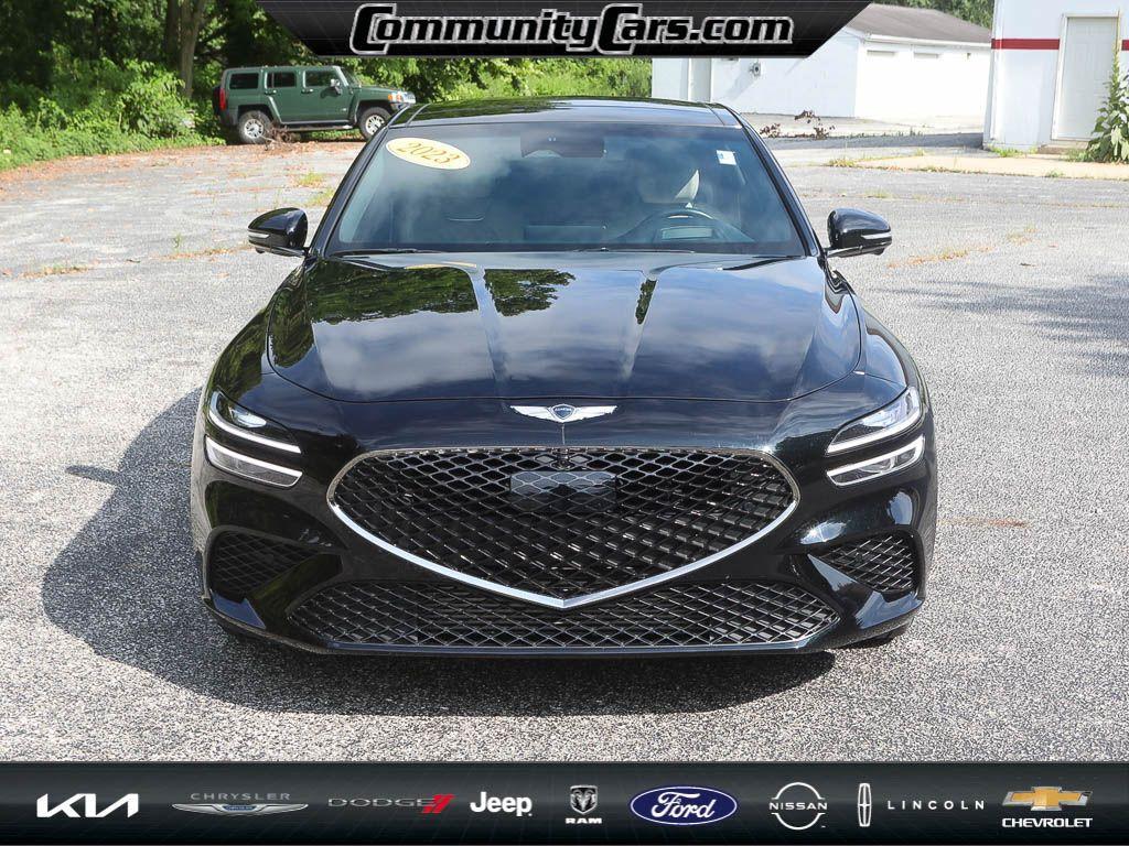 used 2023 Genesis G70 car, priced at $35,625