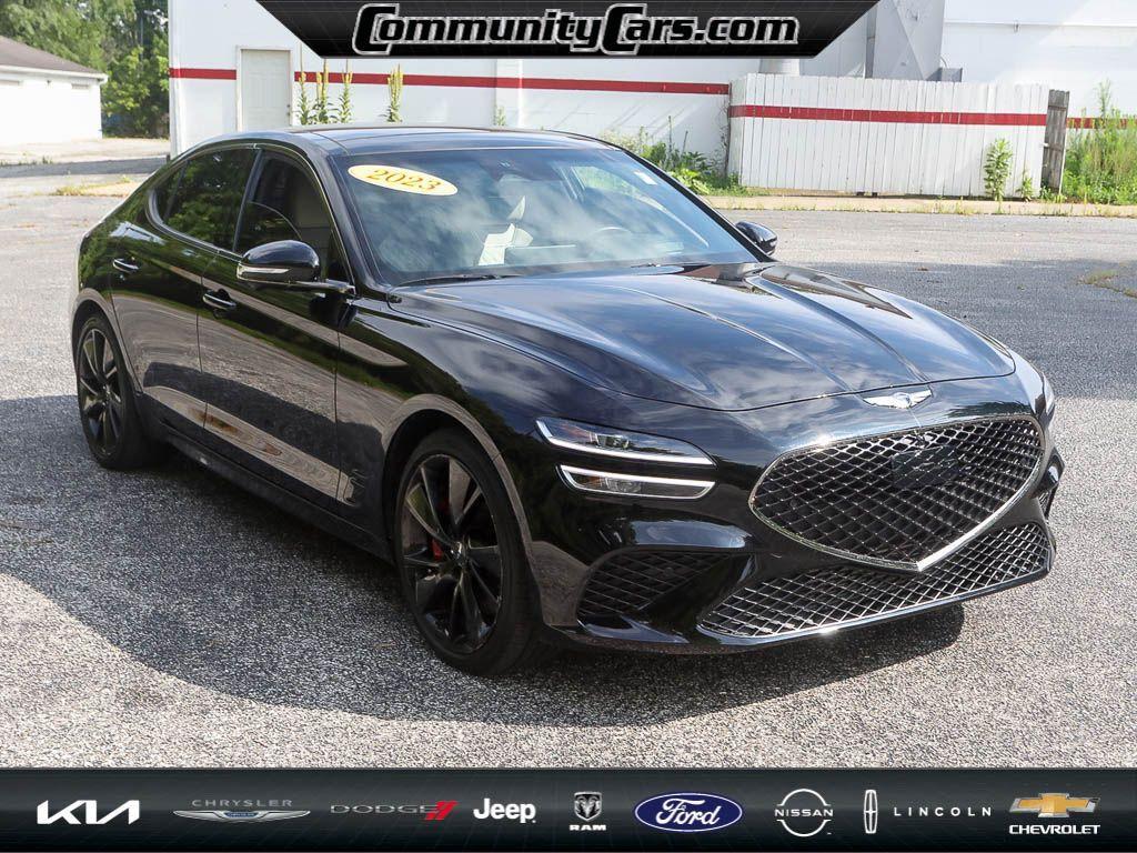 used 2023 Genesis G70 car, priced at $35,625
