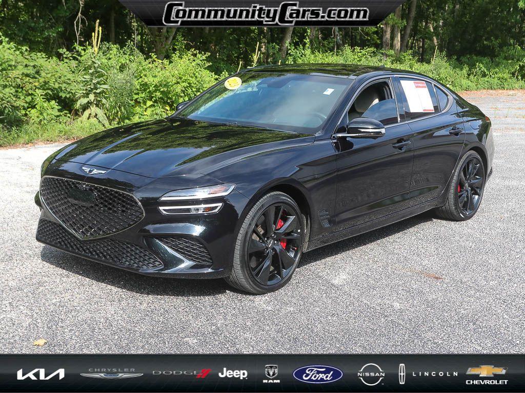 used 2023 Genesis G70 car, priced at $35,625