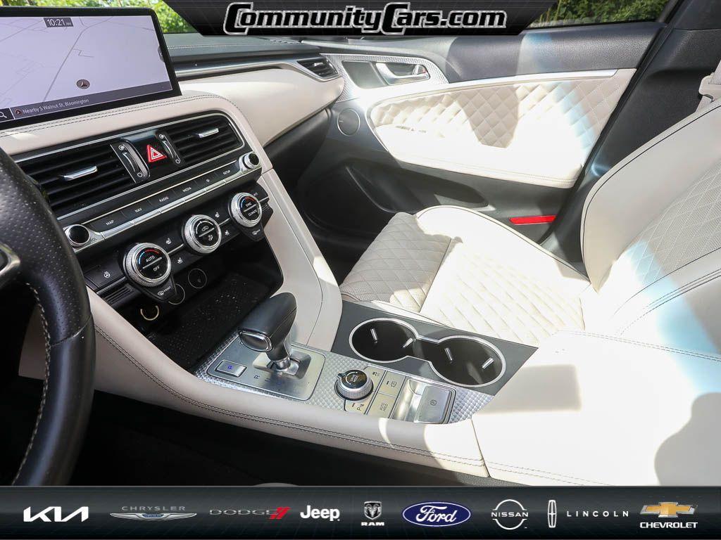 used 2023 Genesis G70 car, priced at $35,625