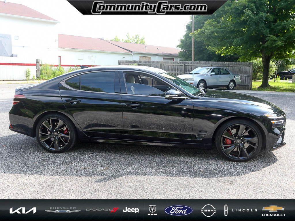 used 2023 Genesis G70 car, priced at $35,625