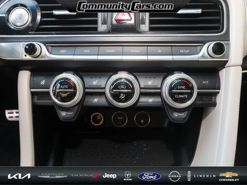 used 2023 Genesis G70 car, priced at $35,625