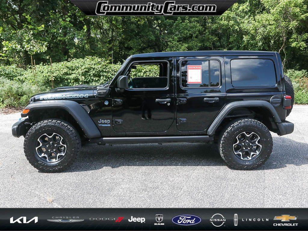 used 2022 Jeep Wrangler Unlimited 4xe car, priced at $35,800