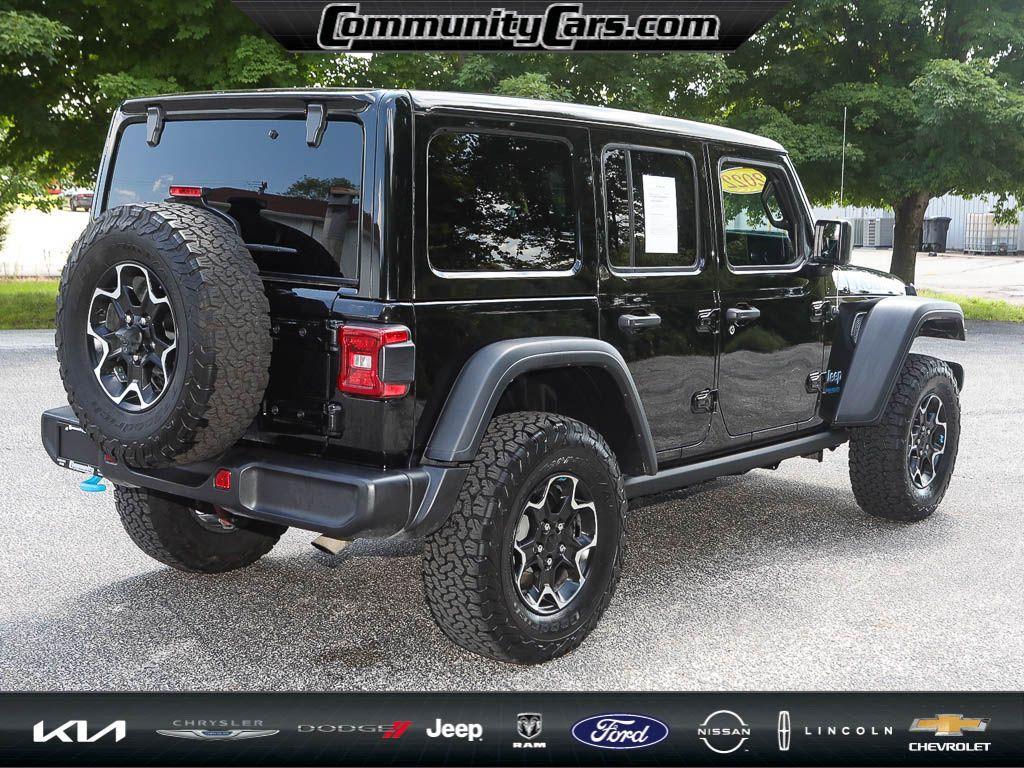 used 2022 Jeep Wrangler Unlimited 4xe car, priced at $35,800