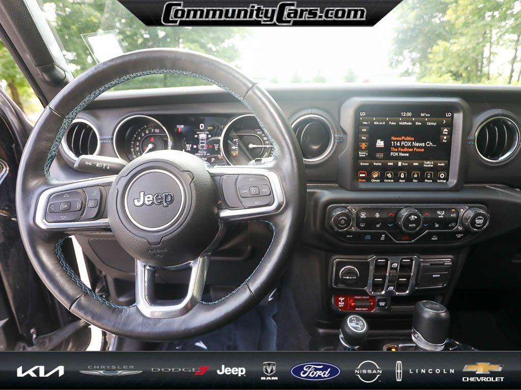 used 2022 Jeep Wrangler Unlimited 4xe car, priced at $35,800
