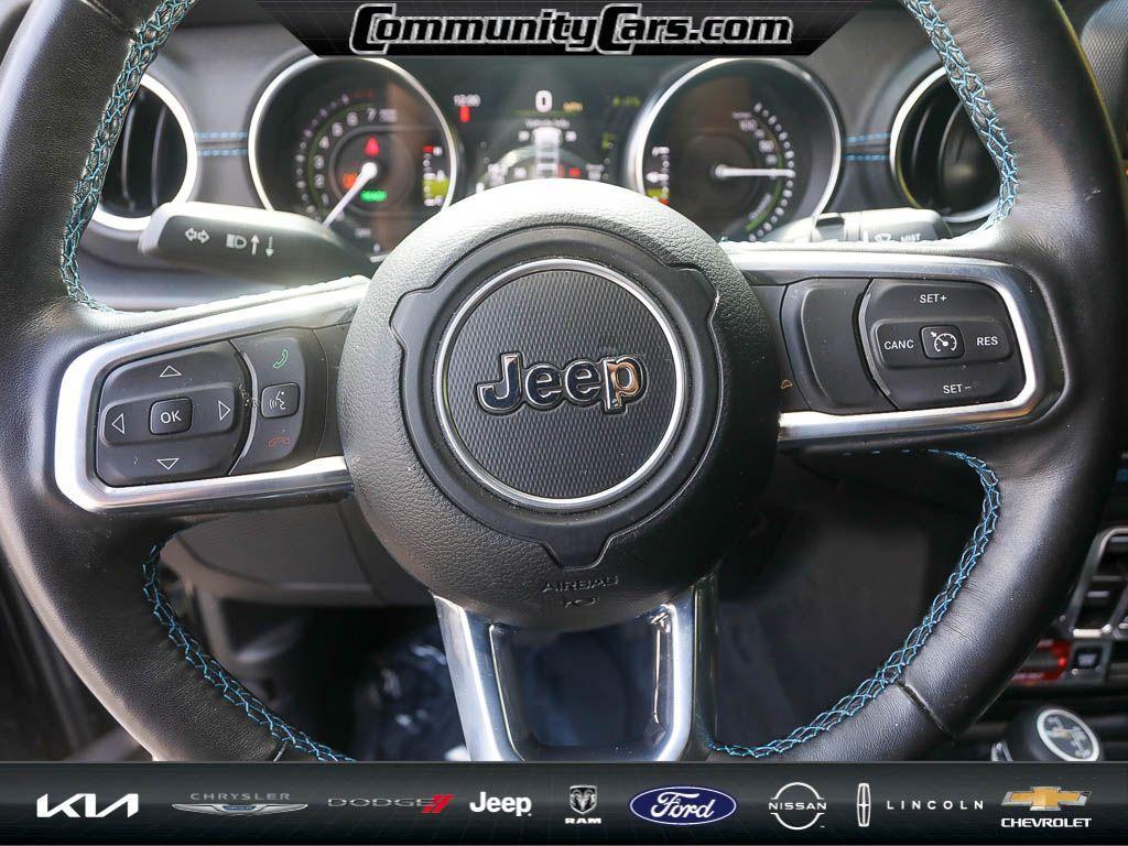 used 2022 Jeep Wrangler Unlimited 4xe car, priced at $35,800