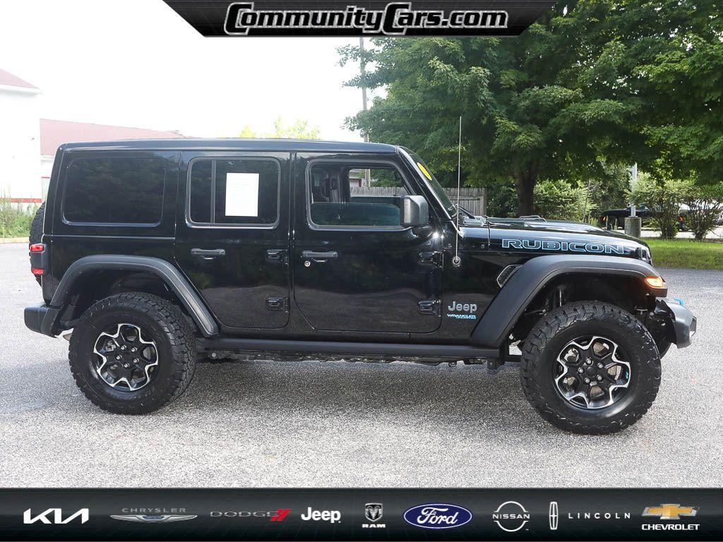used 2022 Jeep Wrangler Unlimited 4xe car, priced at $35,800
