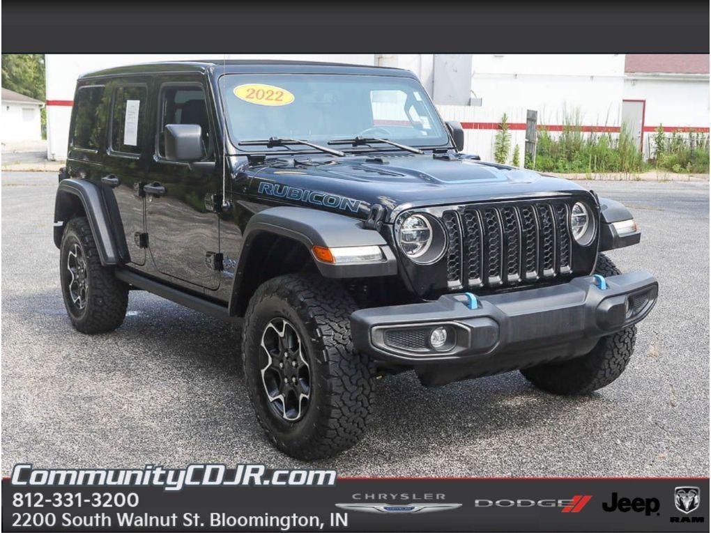 used 2022 Jeep Wrangler Unlimited 4xe car, priced at $35,800