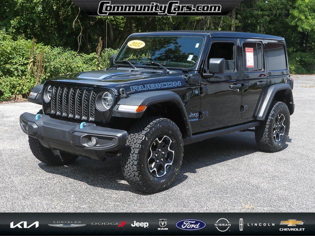 used 2022 Jeep Wrangler Unlimited 4xe car, priced at $35,800