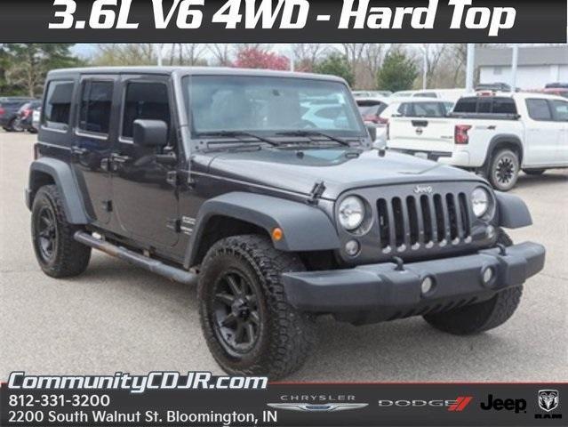 used 2017 Jeep Wrangler Unlimited car, priced at $21,224