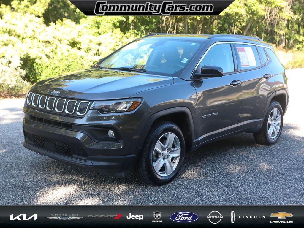 used 2022 Jeep Compass car, priced at $21,000