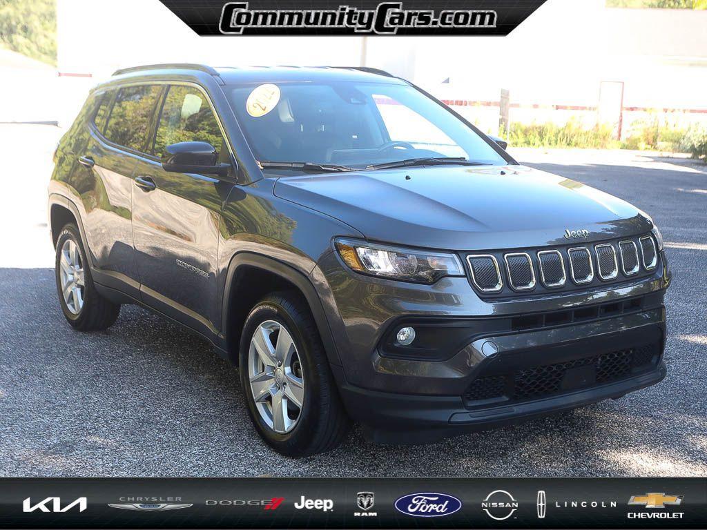 used 2022 Jeep Compass car, priced at $21,000