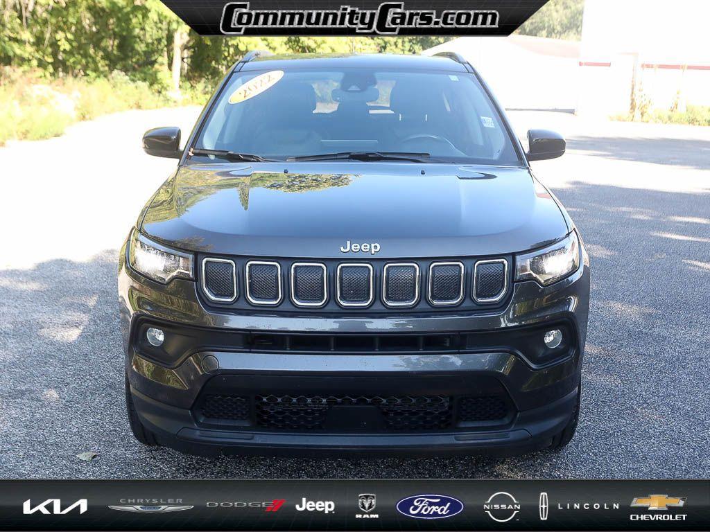 used 2022 Jeep Compass car, priced at $21,000