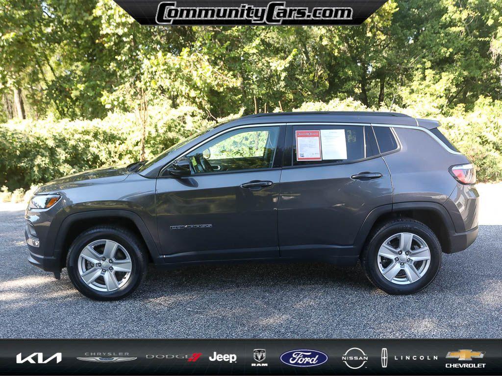 used 2022 Jeep Compass car, priced at $21,000