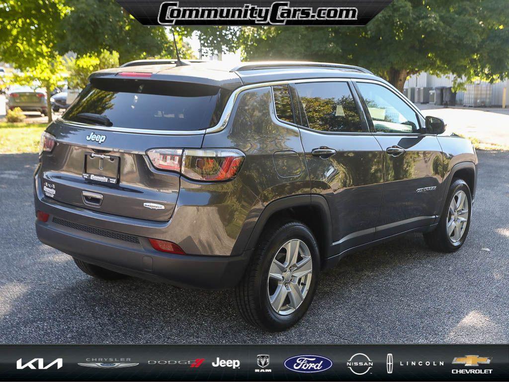 used 2022 Jeep Compass car, priced at $21,000
