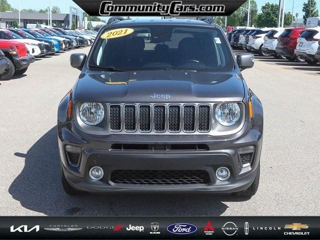 used 2021 Jeep Renegade car, priced at $21,200