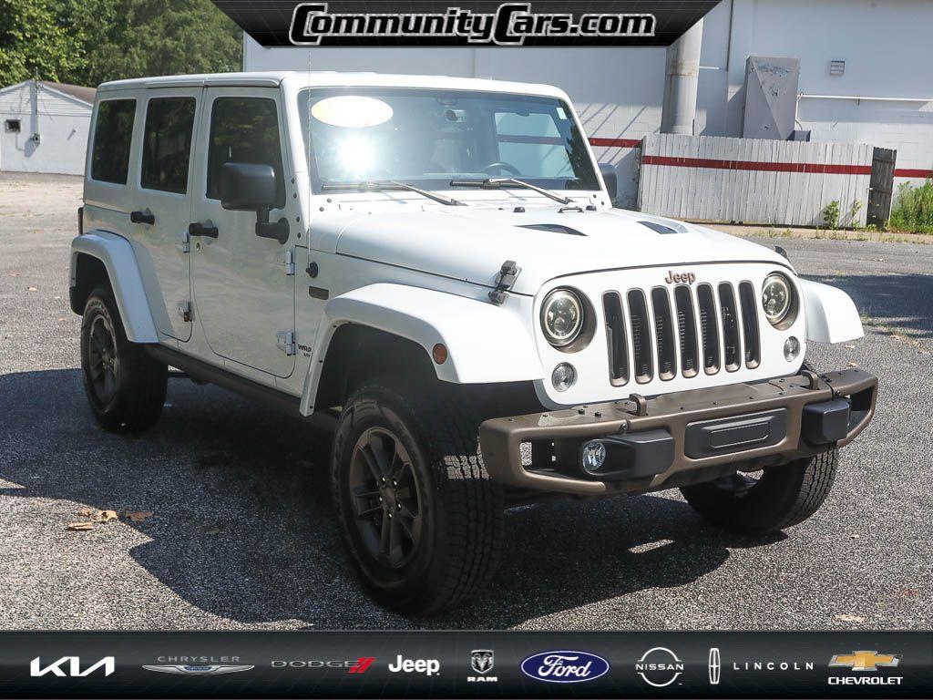 used 2016 Jeep Wrangler Unlimited car, priced at $19,998