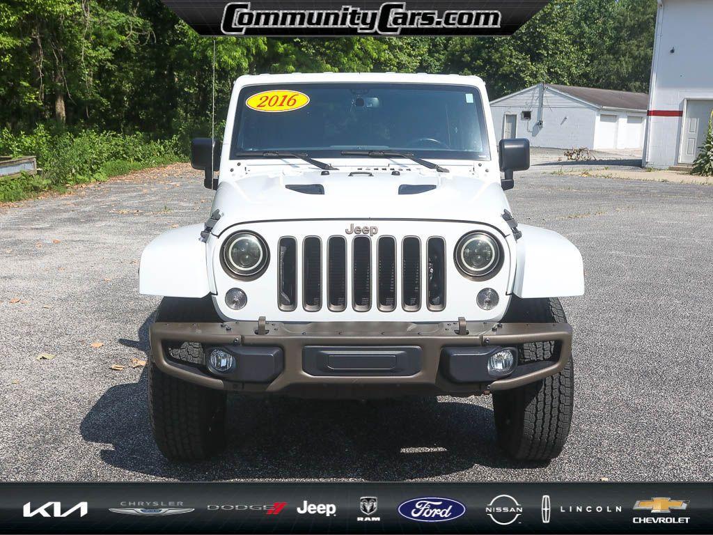 used 2016 Jeep Wrangler Unlimited car, priced at $19,998