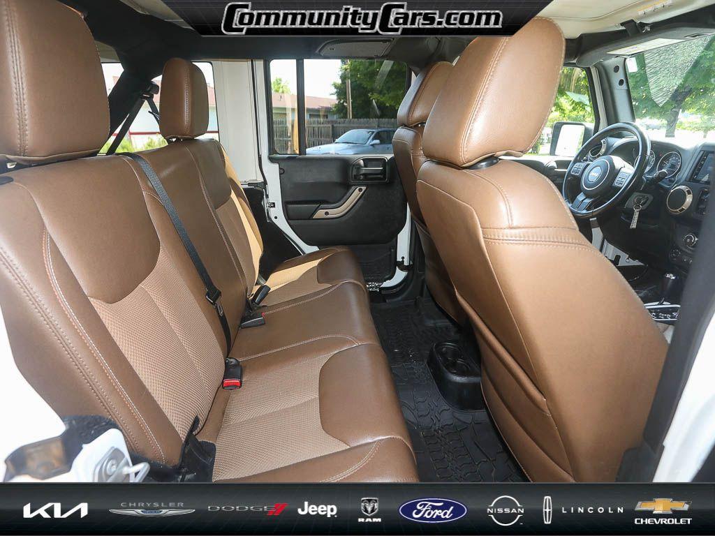 used 2016 Jeep Wrangler Unlimited car, priced at $19,998